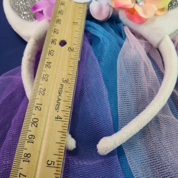 Plush Princess Wand & Unicorn Headband Halloween costume accessory - Picture 5 of 13